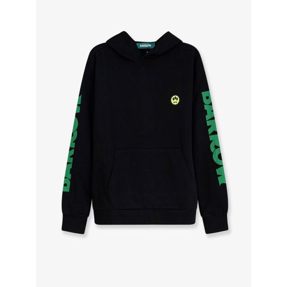 Barrow Men Cotton Sweatshirt With Iconic Frontal Logo